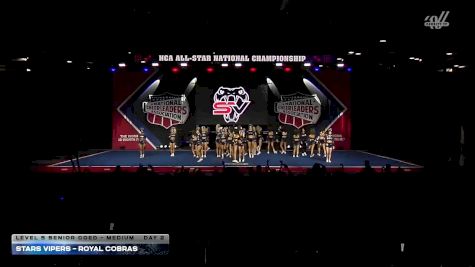 Stars Vipers - San Antonio - Royal Cobras [2026 L5 Senior Coed - Medium Day 2] 2026 NCA All-Star National Championship