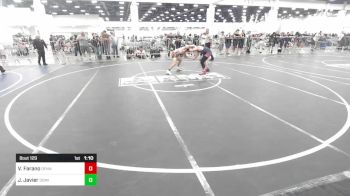 120 lbs Round Of 16 - Vito Farano, Denning WC vs Jaiden Javier, Dominate WC