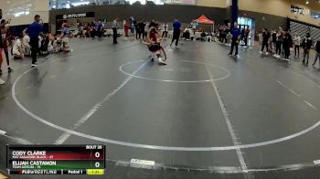 105 lbs Round 7 (8 Team) - Elijah Castanon, Team Gotcha vs Cody Clarke, Mat Assassins Black