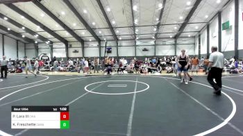 190 lbs Final - Pablo Lara III, Chiawana Riverhawks Wrestling vs Kannon Freschette, Camas WC