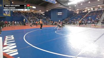 115 lbs Cons. Round 6 - Molly Stenger, Cumberland Valley vs Emelly Diaz Santos, Morris Hills