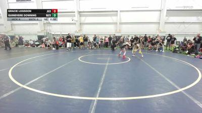 68 lbs Round Robin 1 - Gracie Logsdon, Jacket Wrestling Club - G vs Guinevere Downing, Watkins - G