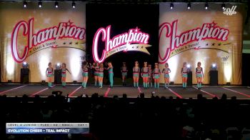 Evolution Cheer - Teal Impact [2025 L4 Junior - Flex - D2 - Small Day 1] 2025 Champion Cheer and Dance Grand Nationals