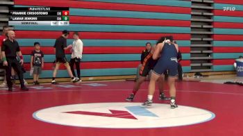 175 lbs Semifinal - Frankie Crisostomo, Cheyenne vs Lamar Jenkins, Chaparral