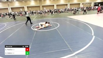 113 lbs Consi Of 32 #2 - Ethan Padilla, Silverback WC vs Andre Valero, 208 Spartans