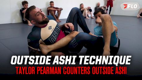 Taylor Pearman Shows How To Pass And Counter Leg Lock Against Outside Ashi | Jiu-Jitsu Technique