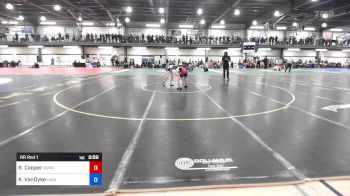 102-RED kg Rr Rnd 1 - Remi Cooper, Burnt Hills/Scotia/BSpa vs Kierstin VanDyke, Hadley Luzerne