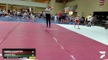 50 lbs Placement (16 Team) - Conrad Ball, The Untouchables Black vs Andrew Schwarting, Alabama Elite Black