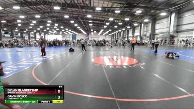 68 lbs Rd# 4- 2:00pm Friday Final Pool - Gavin Bosco, Team Ohio vs Dylan Blanketship, Ranger Wrestling Club