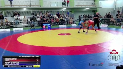 48kg Quarterfinal - Kobe Lorne, The ROC vs Roop Ghuman, Guru Gobind Singh WC