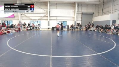 126 lbs Josiah Stanton, Indiana Gold vs Benito Barnhart, Florida