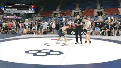 120 lbs Cons. Rd Of 64 - Bo Ellis, Illinois vs Javen Russo, Georgia