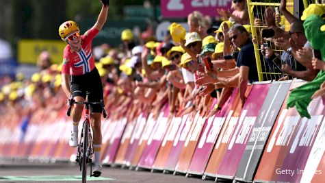 Sigrid Haugset Wins To Claim Tour de France Lead