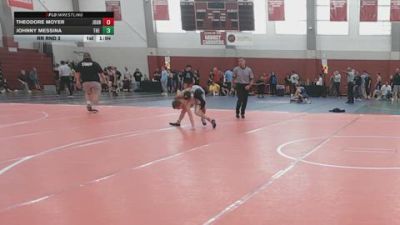 80 lbs Rr Rnd 2 - Theodore Moyer, Journeymen vs Johnny Messina, The Outsiders Wrestling Club