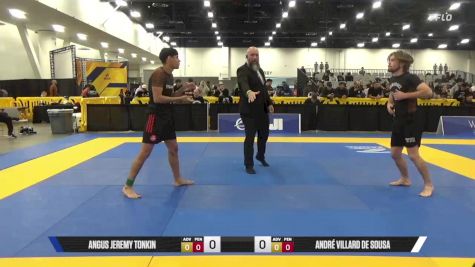 André Villard De Sousa vs Angus Jeremy Tonkin 2025 World IBJJF Jiu-Jitsu No-Gi Championship