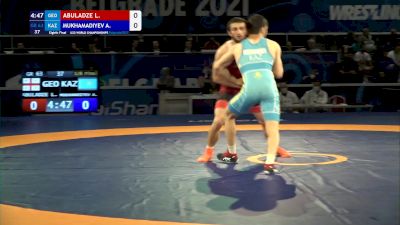 63 kg Round Of 16 - Leri Abuladze, Geo vs Assaukhat Mukhamadiyev, Kaz