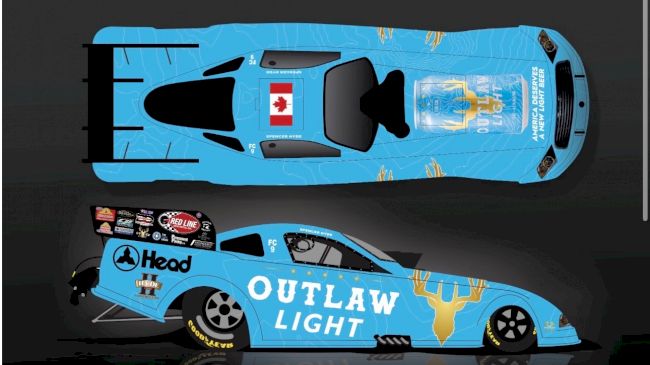 Spencer Hyde To Debut Outlaw Beer Funny Car in Brainerd