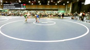 126 lbs Round Of 32 - Maximus Torrez, Gilroy vs Dylan Frothinger, Eagle