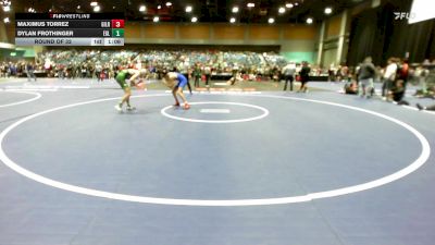 126 lbs Round Of 32 - Maximus Torrez, Gilroy vs Dylan Frothinger, Eagle