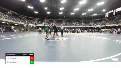 170 lbs Quarterfinal - Sabrina Cargill, Palatine vs Sydney Johnson, Richwoods