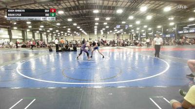 138 lbs Rr Rnd 2 - Josh Sheets, Team Shutt Mutts - HSB vs Sean Lyle, Doughboy Gold - HSB