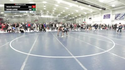 138 lbs Quarters - Noah Wuthnow, Abilene Kids Wrestling Club vs Deven Lopez, Duran Wrestling Club