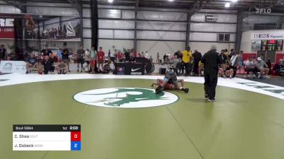 74 kg Consi Of 32 #1 - Cj Shea, South Side Wrestling Club vs Jayden Dobeck, Boone RTC