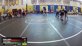 220 lbs Round 7 (8 Team) - Eann Mesa, Team Osceola Wrestling Club vs Duffy Mista, Black Hive