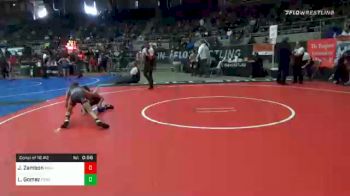 64 lbs Consolation - Jordan Zambon, Michigan Mayhem vs Luke Gomez, Generals Wrestling