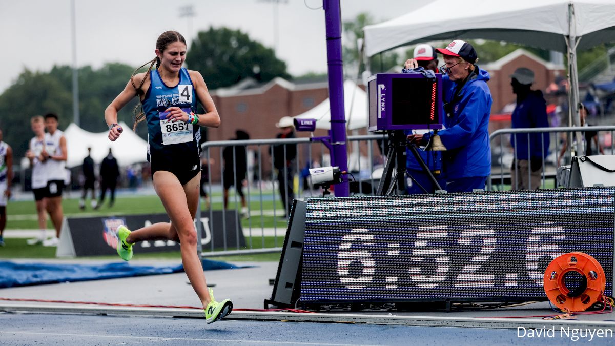 Ruah Franzmann-Simmert Sets AAU Junior Olympic Games Steeplechase Record
