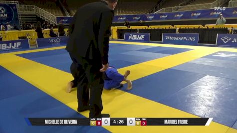 Maribel Freire vs Michelle De Oliveira 2026 Pan Jiu Jitsu IBJJF Championship