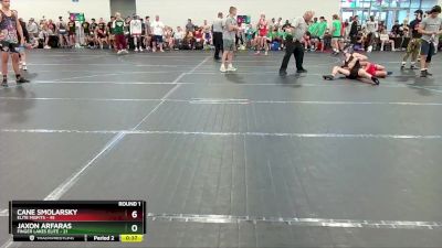 130 lbs Round 1 (6 Team) - Cane Smolarsky, Elite Misfits vs Jaxon Arfaras, Finger Lakes Elite