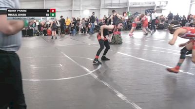 76 lbs Round 3 (4 Team) - Henry Pharis, Firebird Elite vs Mikeal Jones, Meridian Maniacs
