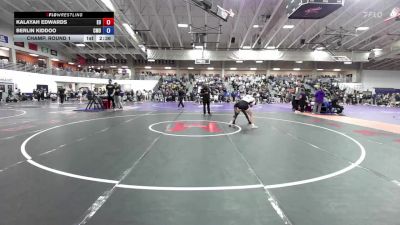 124 lbs Champ. Round 1 - Kalayah Edwards, Emmanuel University vs Berlin Kiddoo, Central Methodist University