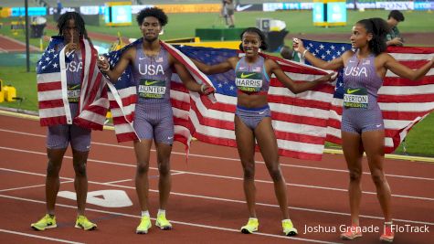 Team USA SNAPS World Mixed 4x400m Relay Record At The World