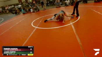 101 lbs Round 3 (6 Team) - Caden Martin, Belding Orange vs Parker Madison, The Funky Singlets Yellow