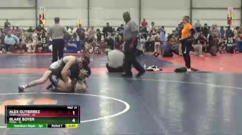 120 lbs Round 3 (6 Team) - Blake Boyer, POWA vs Alex Gutierrez, Team California