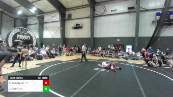 54 lbs Consolation - Xavier Almaguer, Victory Wrestling-Central WA vs Jacob Byer, Cowa