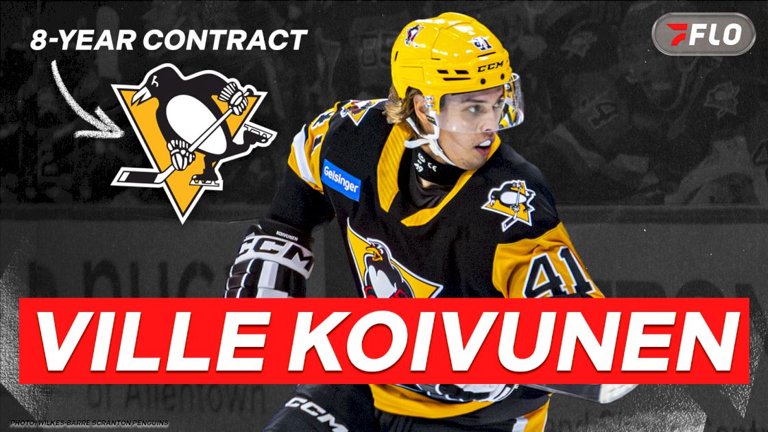 Ville Koivunen Signs 8-Year, $4M AAV Extension With Penguins