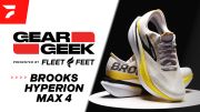 Brooks Brings The Speed With The Hyperion Max 4