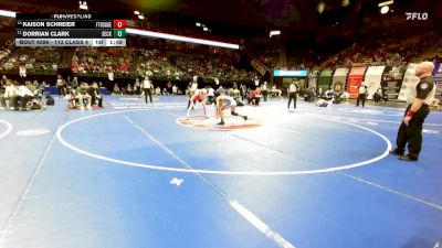 113 Class 4 lbs Semifinal - Dorrian Clark, Seckman vs Kaison Schreier, Fort Osage