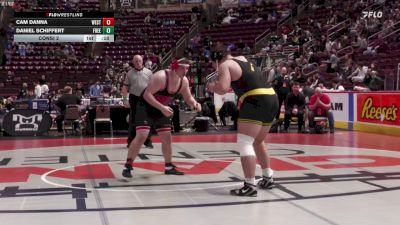 285 lbs Consi 2 - Cam Danna, West Allegheny vs Daniel Schiffert, Freedom