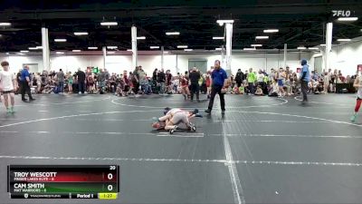 64 lbs Placement (4 Team) - Cam Smith, Mat Warriors vs Troy Wescott, Finger Lakes Elite