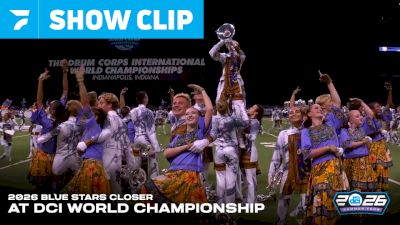 Blue Stars Closer at the 2026 DCI World Championship Prelims