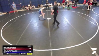 113 lbs Cons. Round 2 - Ryan Fletcher, IA vs Kale Westgaard, MN