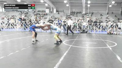 120 lbs Rr Rnd 3 - Luke Myhan, Rabbit Wrestling Club - HSB vs Andrew Juliano, BlueWave - HSB