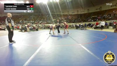 B3A-190 lbs Quarterfinal - Dayson Cash, Watonga vs Cash Waren, Perry