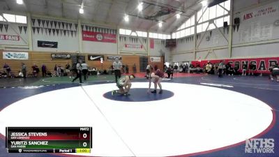 155 (157) Cons. Round 2 - Yuritzi Sanchez, San Marin vs Jessica Stevens, San Lorenzo