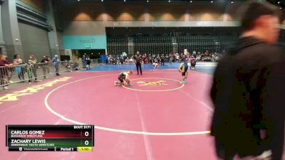 98-105 lbs Round 3 - Carlos Gomez, Buckaroo Wrestling vs Zachary Lewis, Greenwave Youth Wrestling