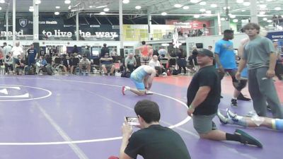 162 lbs Quarterfinal - Ben Harrell, Blue Knights Alpha vs Sam Soeffing, Kraken Grizzly - HSC